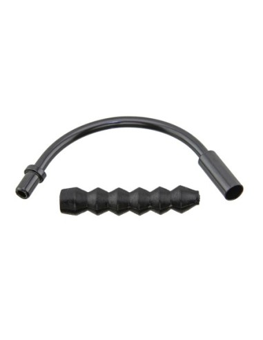V-Brake Cable Noodle W/Boot 135d Black.